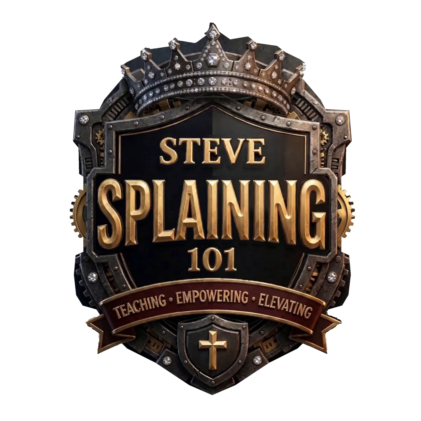 The stevesplaining101 crest